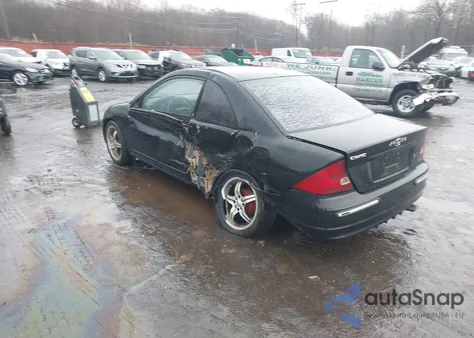 2002 Honda Civic Lx из США, поврежденный, VIN 1HGEM22522L061450